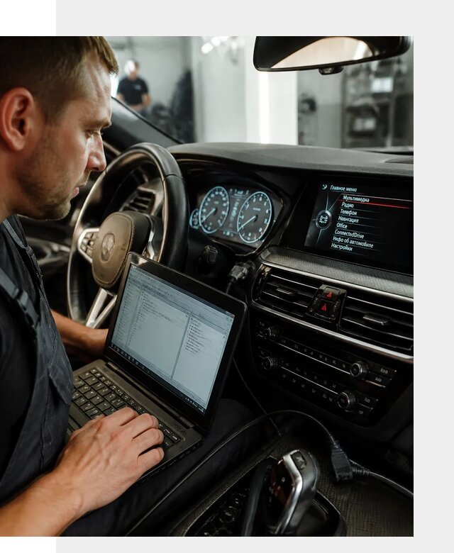 Русификация приборной панели BMW для авто в Мариинске от компании