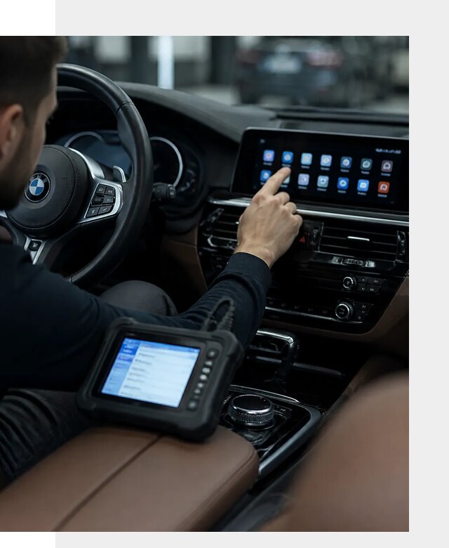 Установка приложений и мультимедиа сервисов BMW в Мариинске