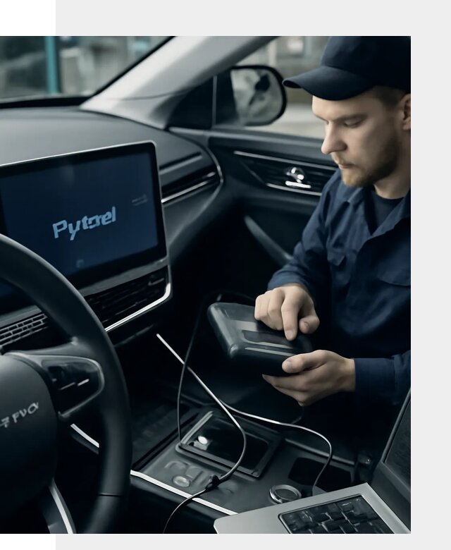 Русификация автомобилей Jetour с адаптацией меню в Мариинске