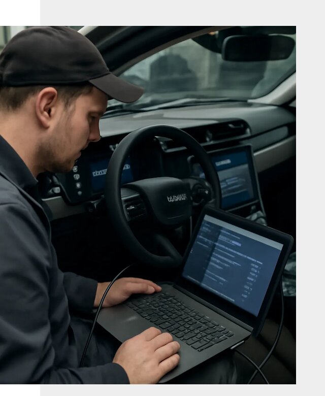 Профессиональная русификация автомобилей Lynk Co в Мариинске