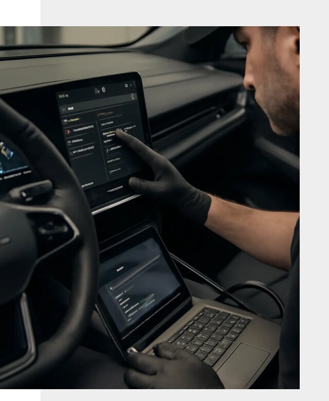 Русификация приборной панели Rising автомобиля в Мариинске