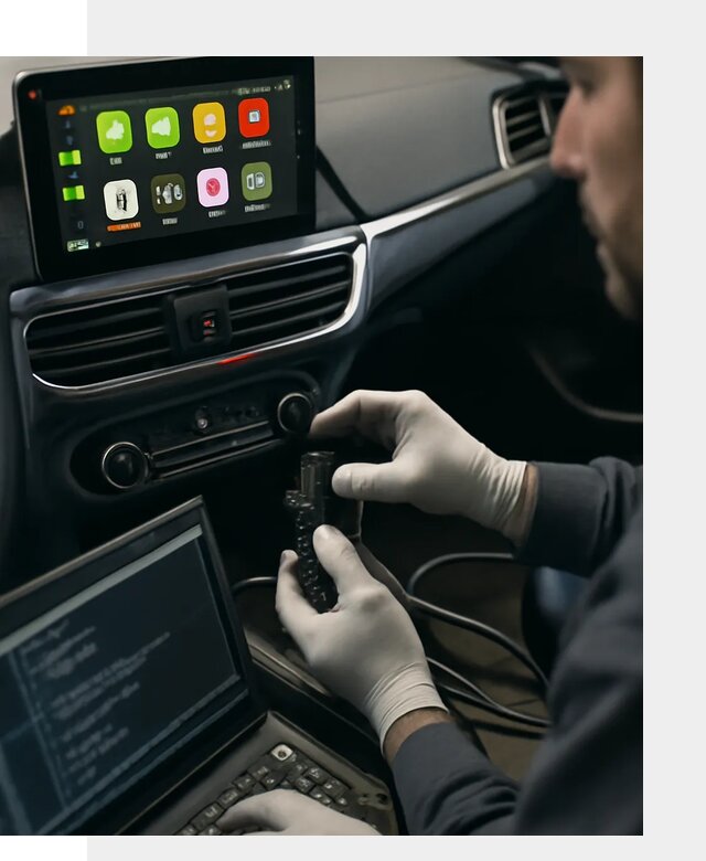 Активация Apple CarPlay в Мариинске для штатной мультимедиа