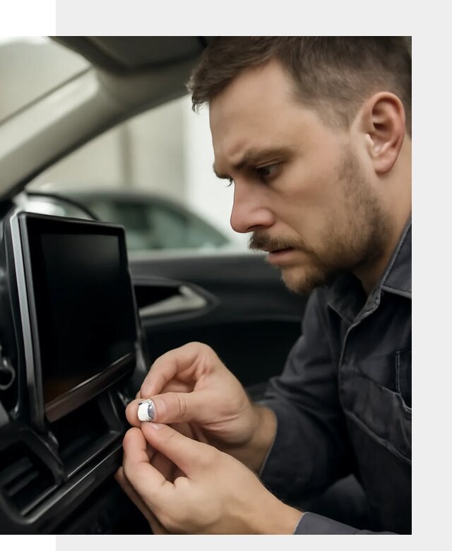 Установка SIM карты в авто для мультимедиа в Мариинске