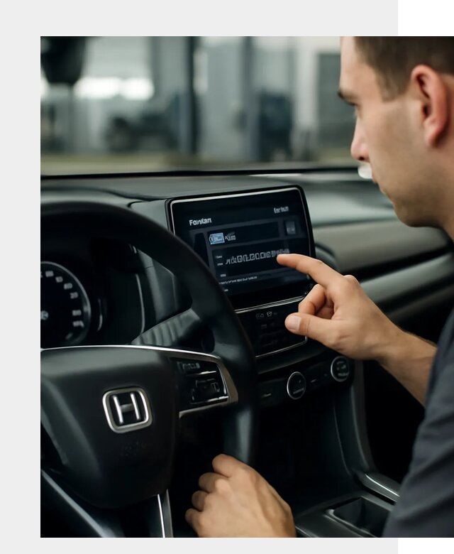 Русификация панели приборов Honda в Мариинске по цене 5099 ФастМобиль-Мрн