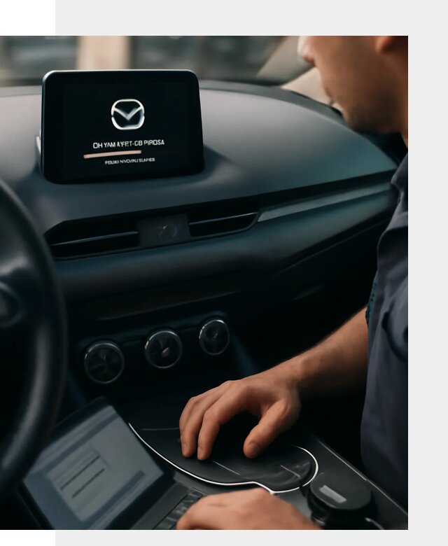 Установка приложений Mazda на мультимедийную систему в Мариинске
