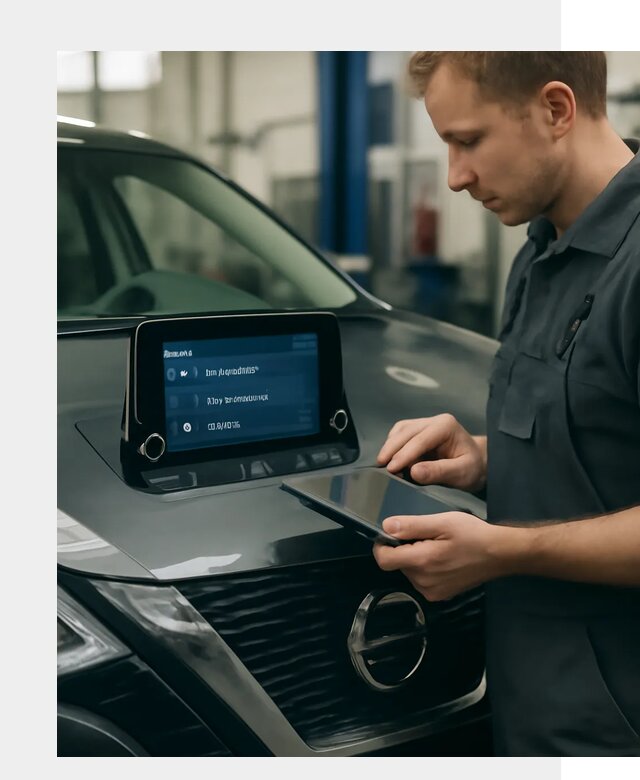 Русификация мультимедиа Nissan в Мариинске от 6629 р. | ФастМобиль-Мрн