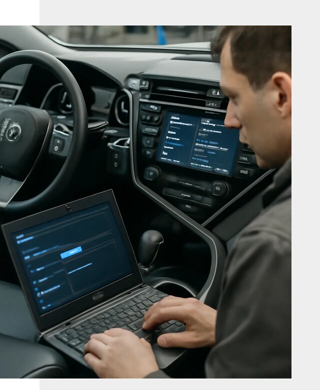 Русификация Toyota Camry 80 для мультимедиа в Мариинске
