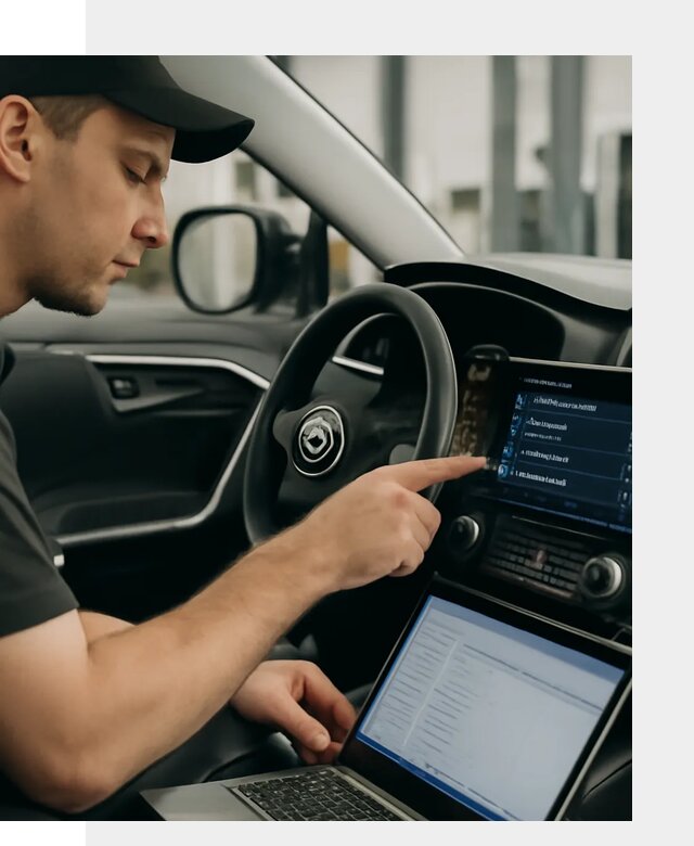 Русификация мультимедиа Toyota для автомобилей в Мариинске